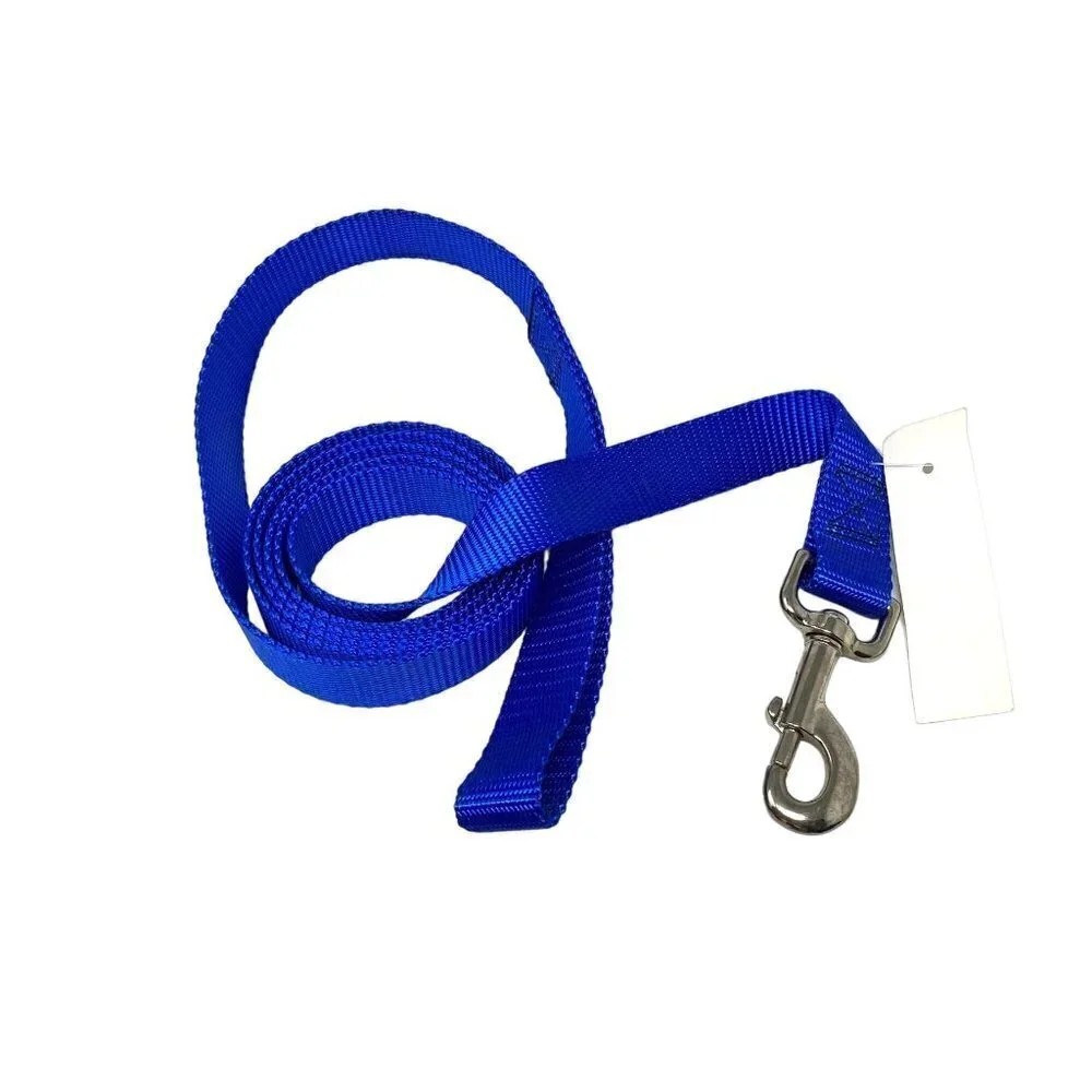 NWT Guardian Gear Dog Leash Lead Nylon Blue 6' x 1